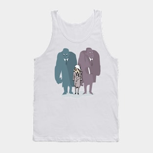 Woman and Two Man Tank Top